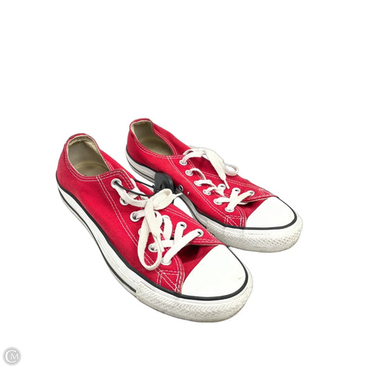 Shoes Sneakers By Converse In Red, Size: 9