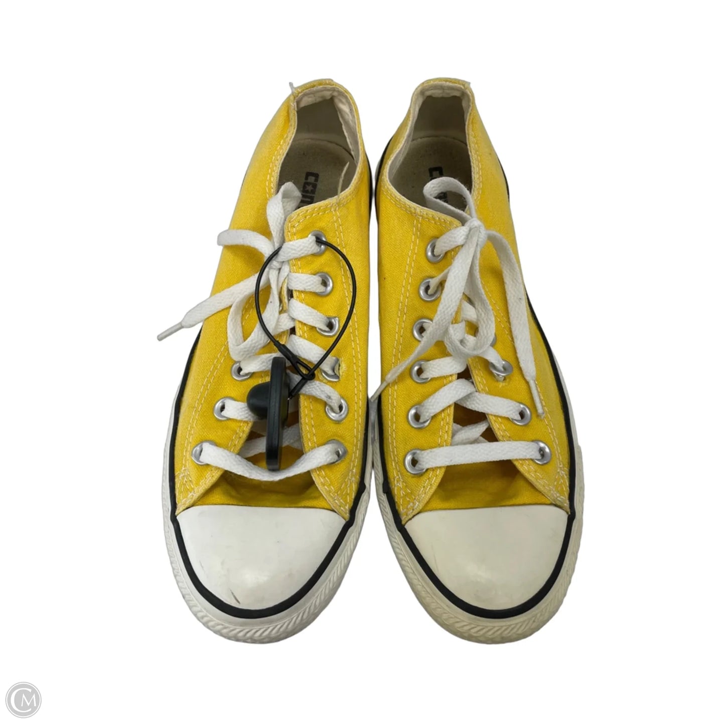 Shoes Sneakers By Converse In Yellow, Size: 9