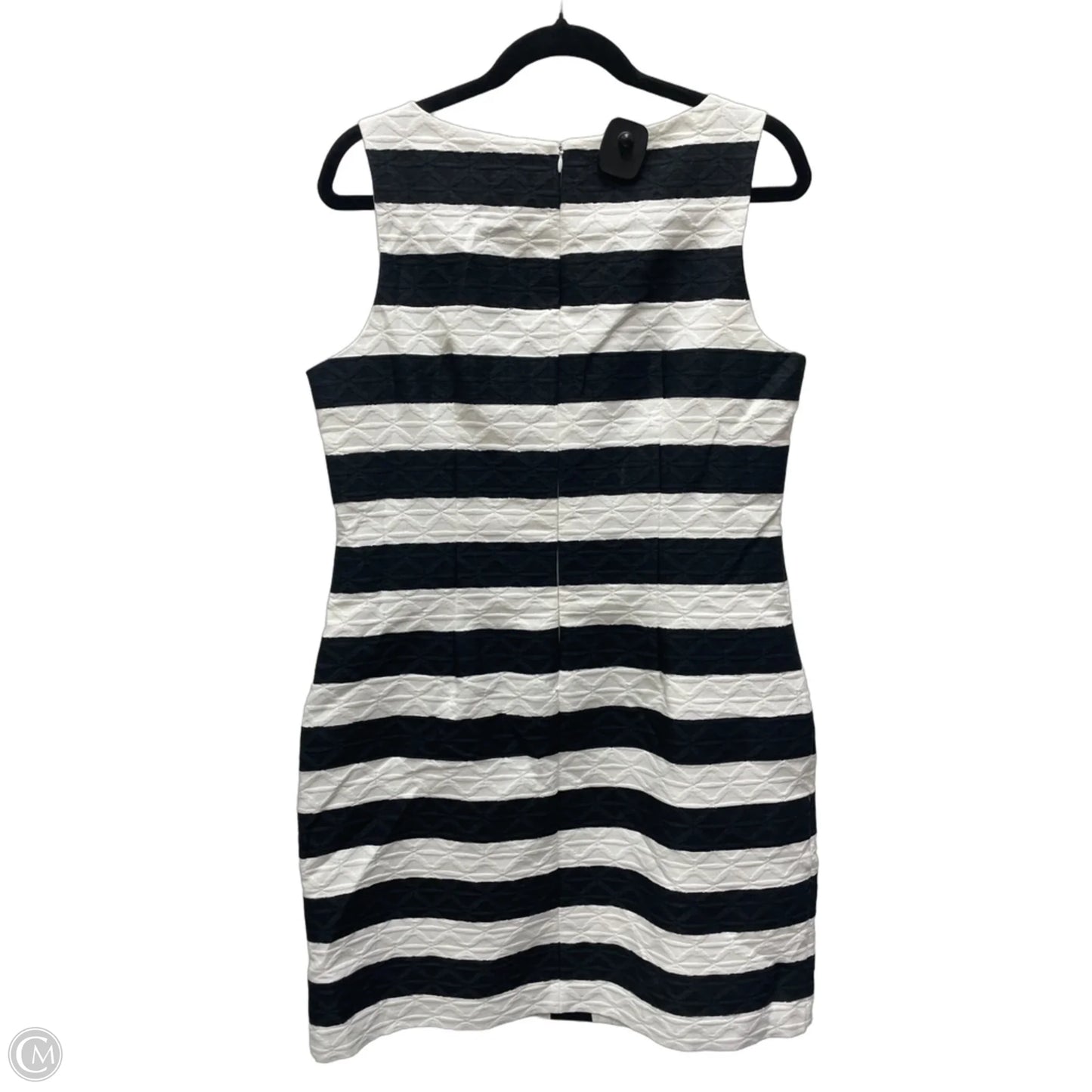 Dress Work By J. TAYLOR  In Black & White, Size: L