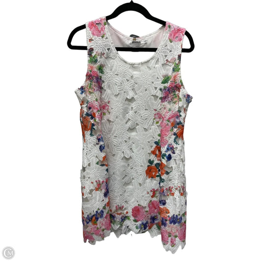 Dress Casual Short By Clothes Mentor In Floral Print, Size: M