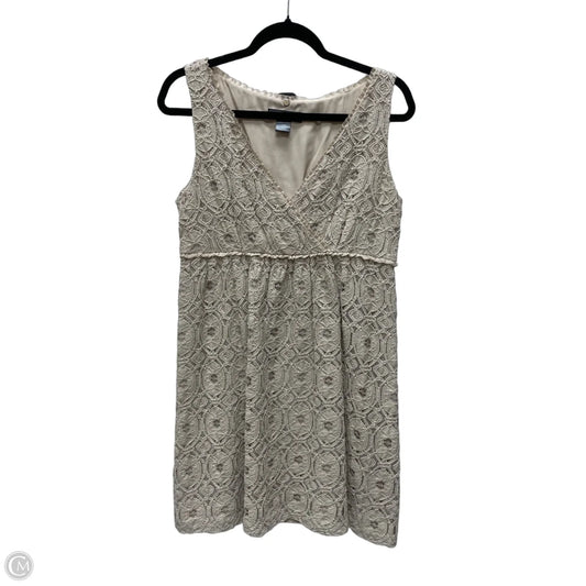 Dress Casual Short By Jessica Howard In Tan, Size: L