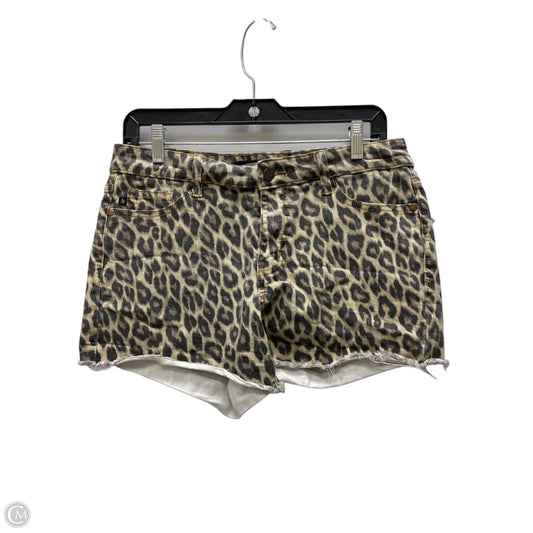 Shorts By Judy Blue In Animal Print, Size: 12