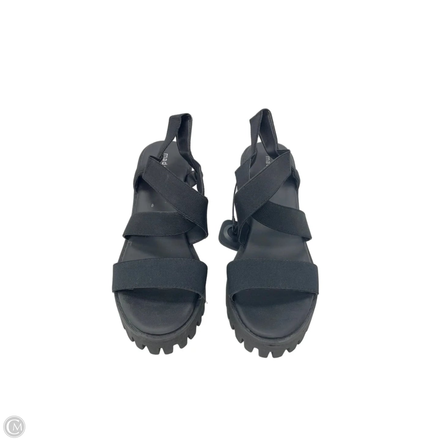 Sandals Heels Block By Madden Girl In Black, Size: 9