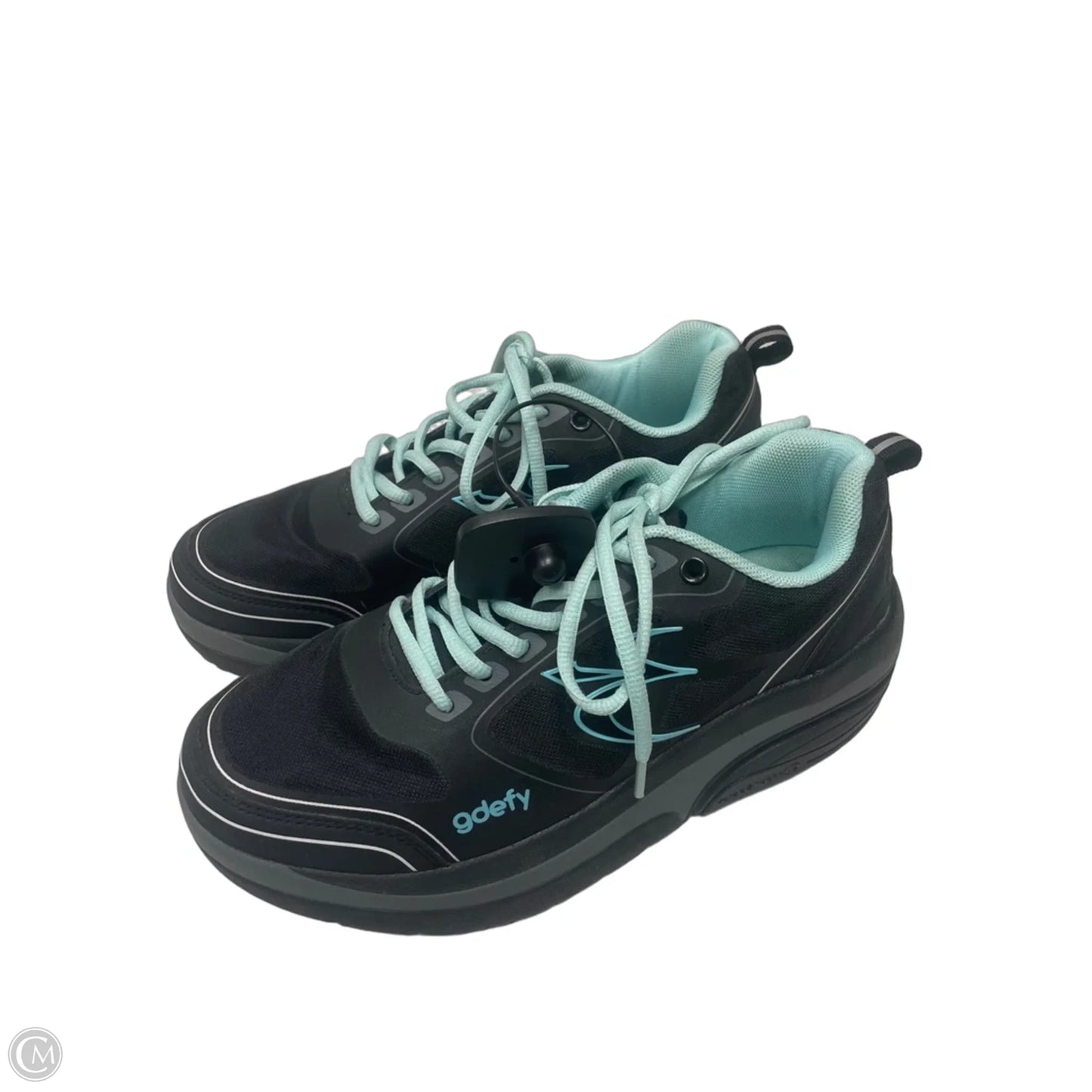 Shoes Athletic By Cmb In Black & Blue, Size: 9