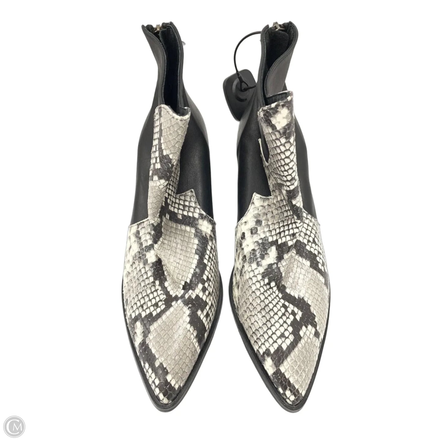 Boots Western By Clothes Mentor In Snakeskin Print, Size: 7.5