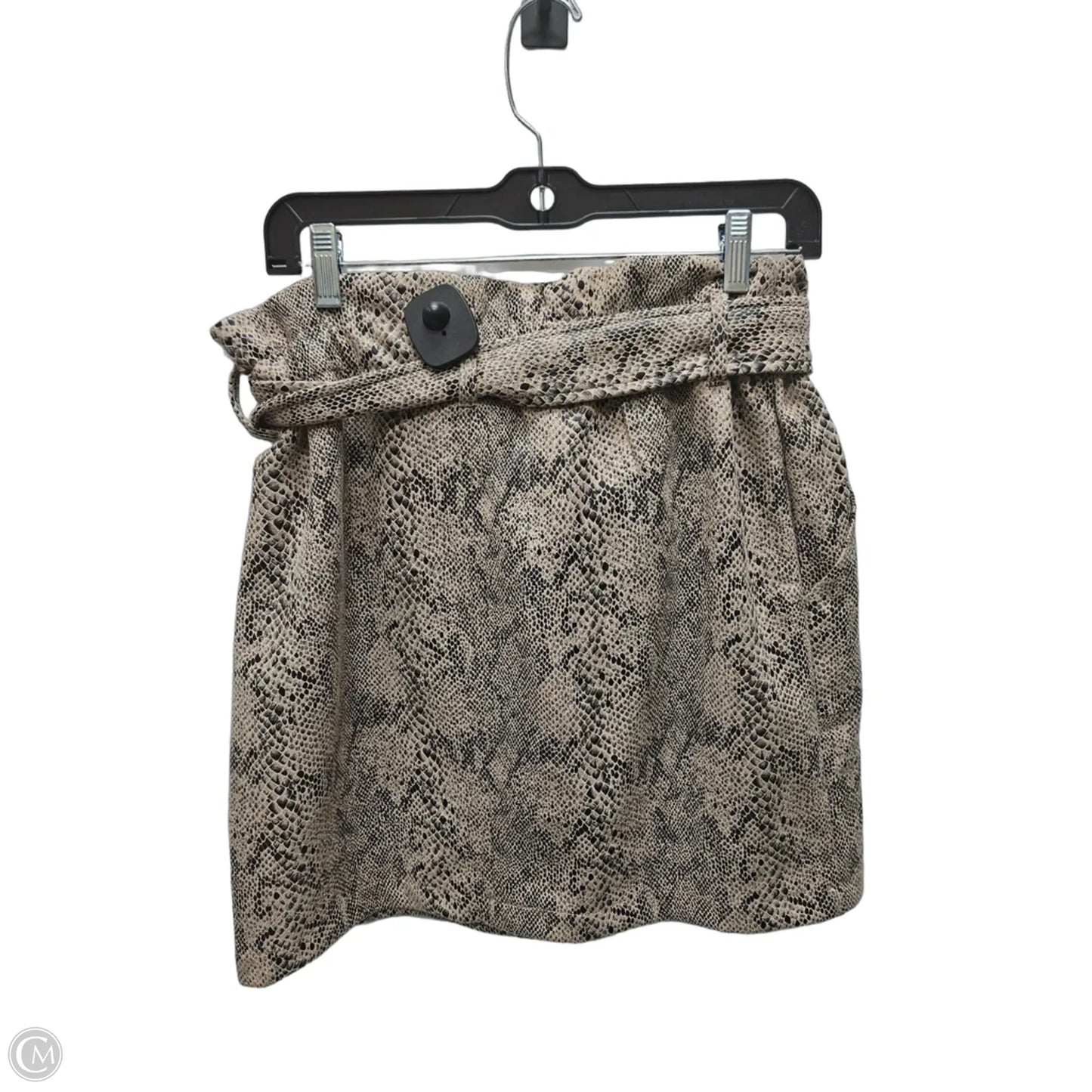 Skirt Maxi By Haute Monde In Snakeskin Print, Size: 12