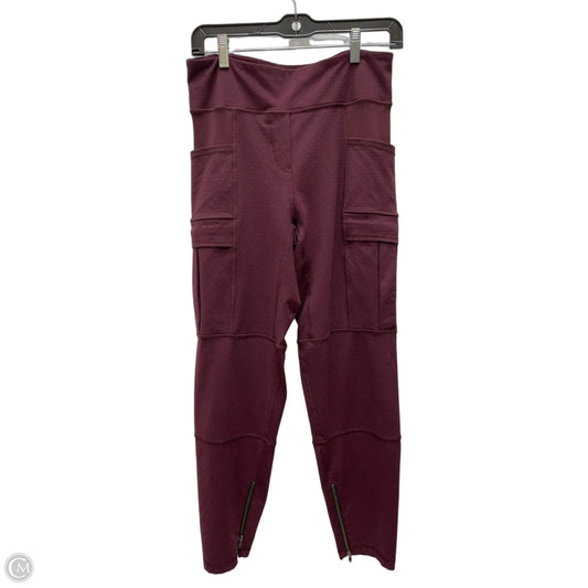Athletic Pants By Lululemon In Red, Size: 6