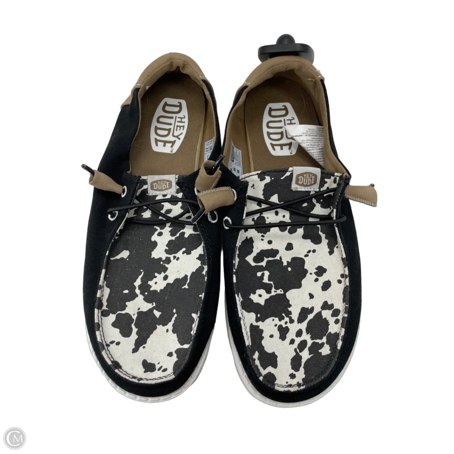 Shoes Flats By Hey Dude In Animal Print, Size: 7
