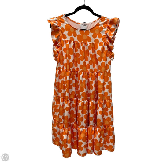 Dress Casual Short By Clothes Mentor In Floral Print, Size: S