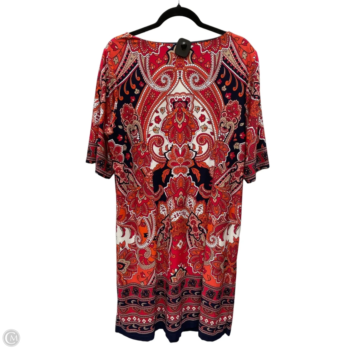 Dress Casual Short By Clothes Mentor In Floral Print, Size: Xl