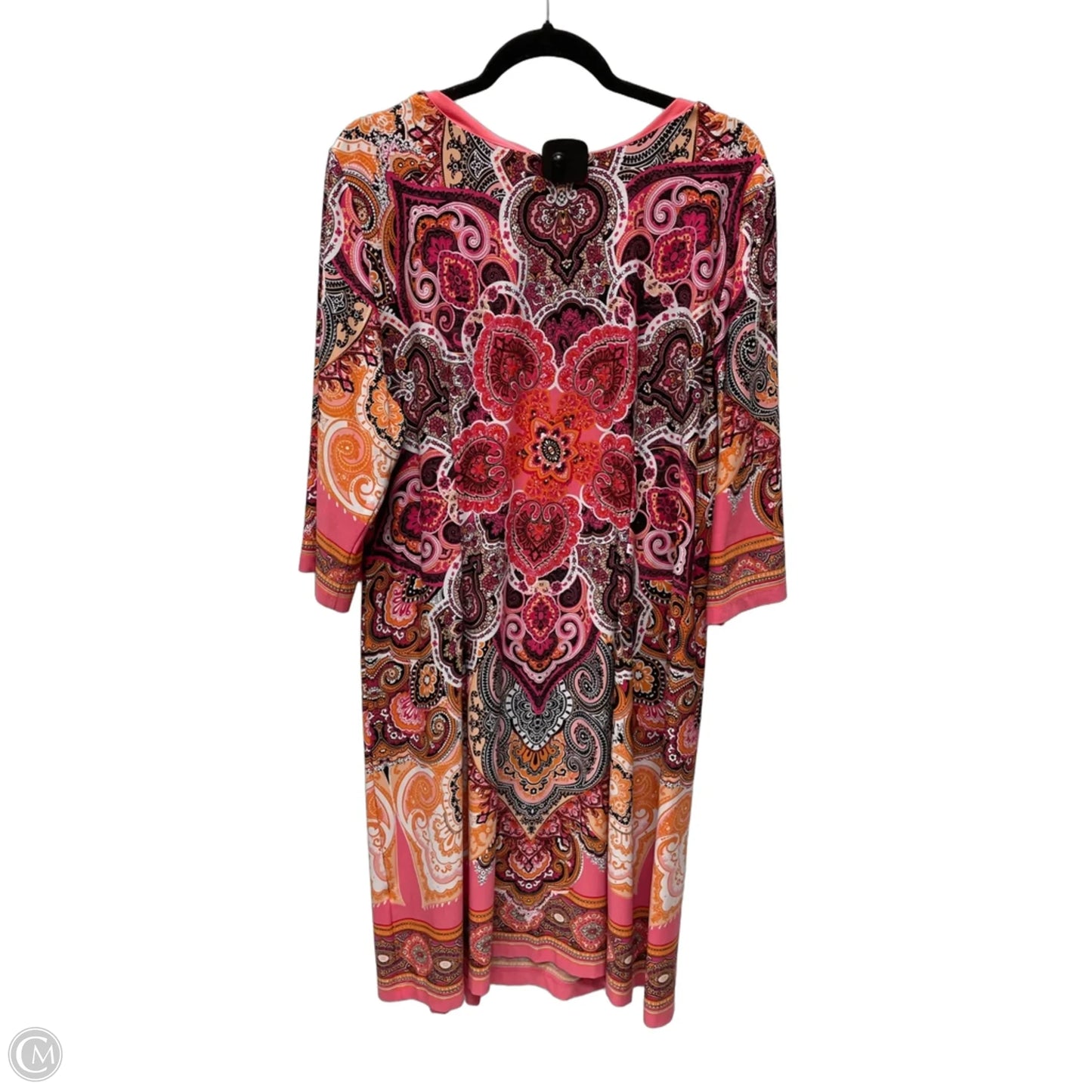 Dress Casual Short By Clothes Mentor In Floral Print, Size: Xl