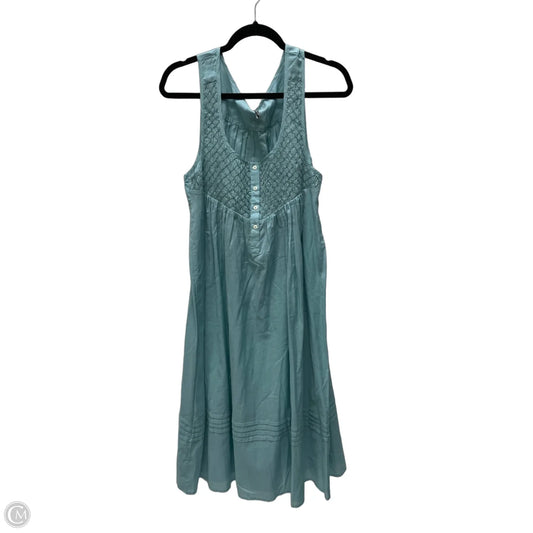 Dress Casual Short By Anthropologie In Aqua, Size: S