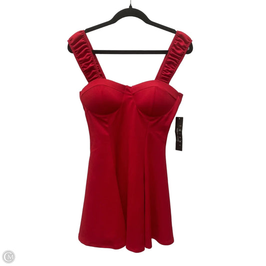 Dress Party Short By Trixxi In Red, Size: M