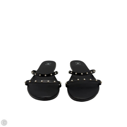 Sandals Flats By Shade & Shore In Black, Size: 6