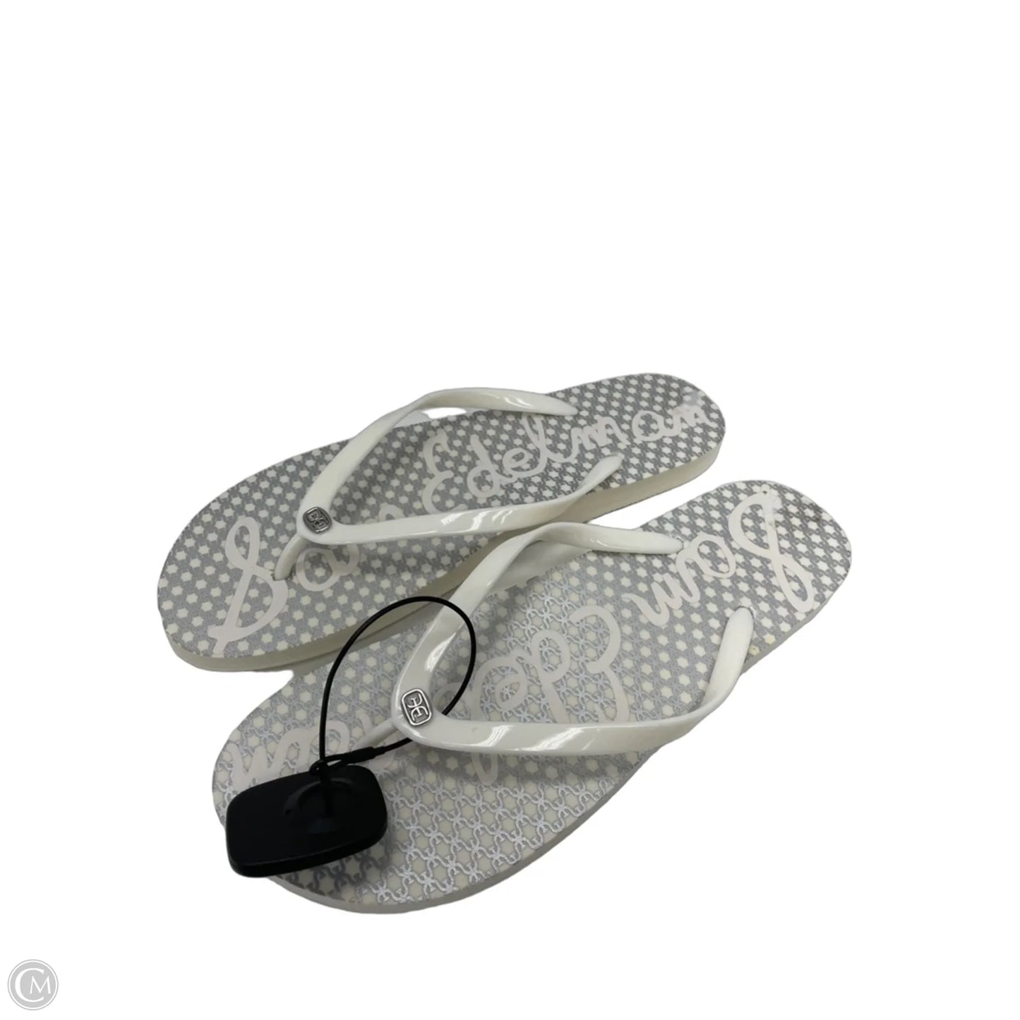 Sandals Flip Flops By Sam Edelman In White, Size: 9