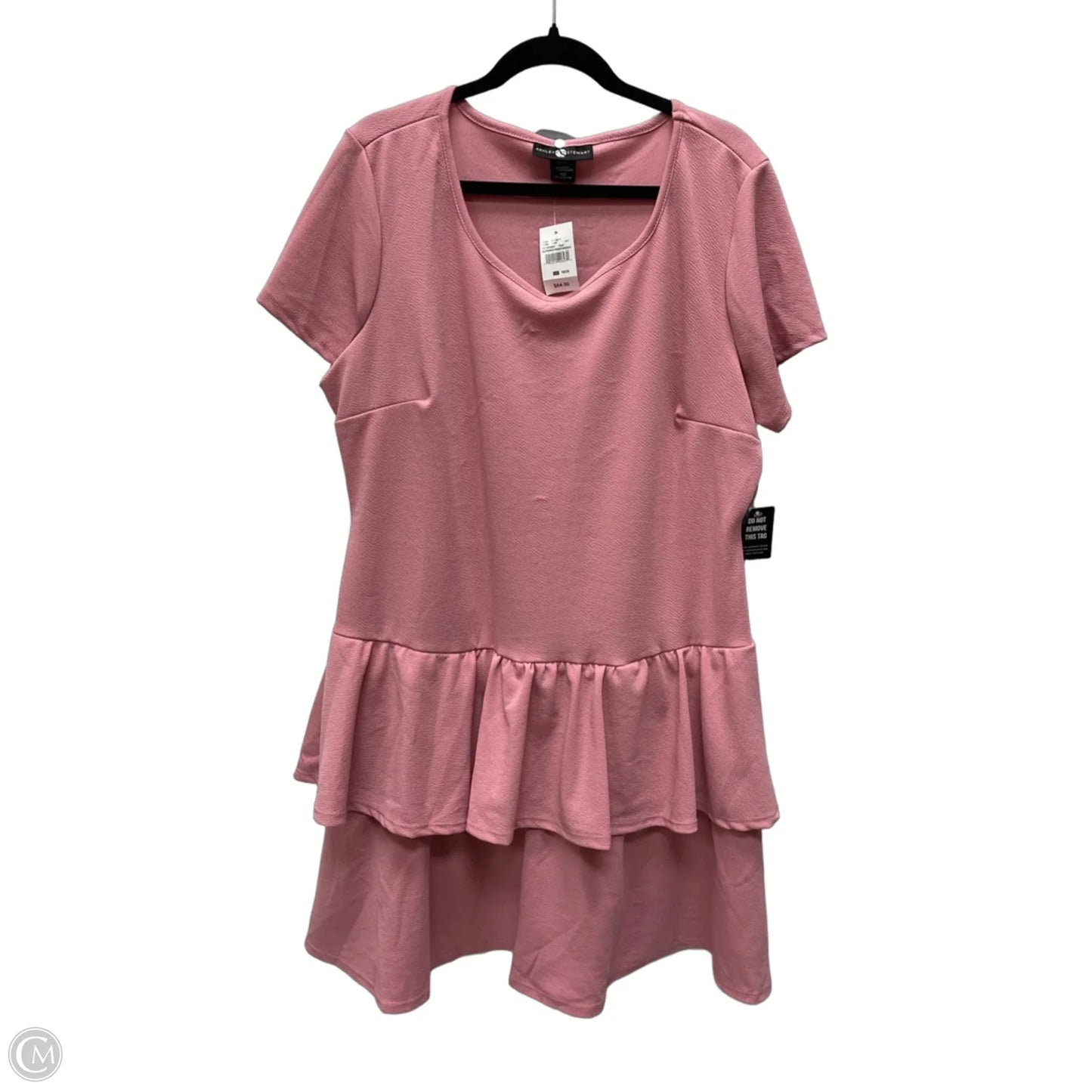 Dress Casual Short By Ashley Stewart In Pink, Size: 1x