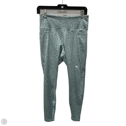 Athletic Leggings By Puma In Animal Print, Size: M