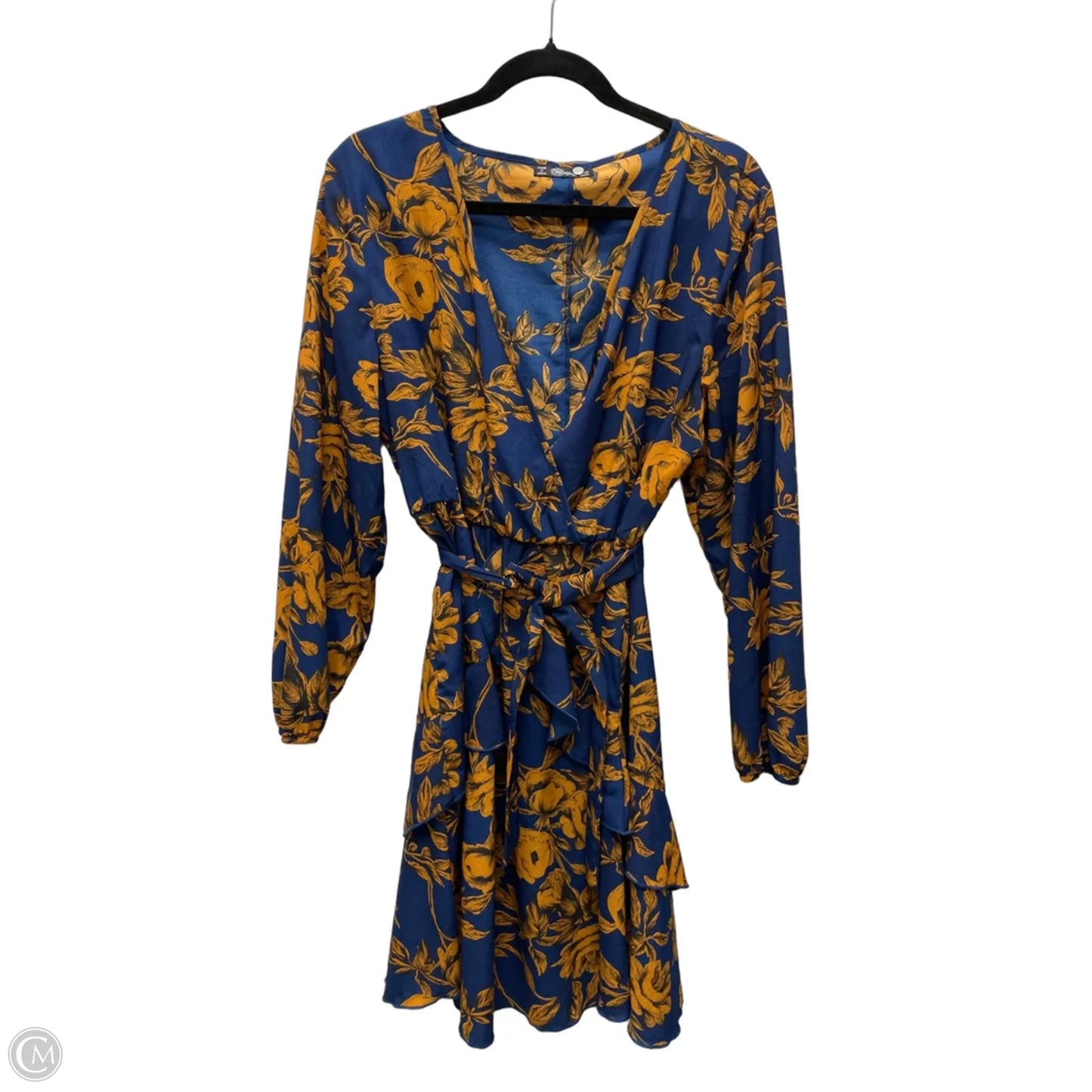 Dress Casual Short By Clothes Mentor In Floral Print, Size: Xl