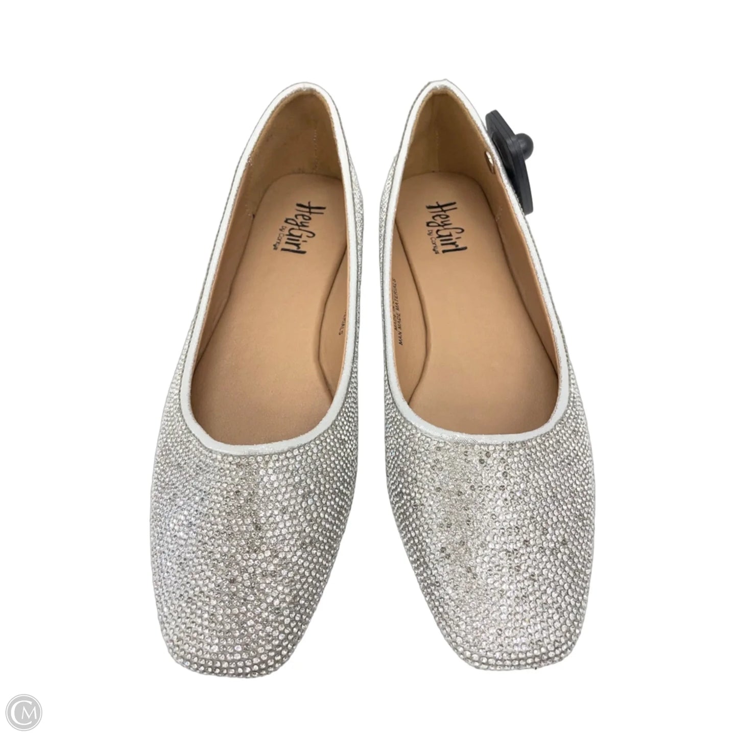 Shoes Flats By Corkys In Silver, Size: 7