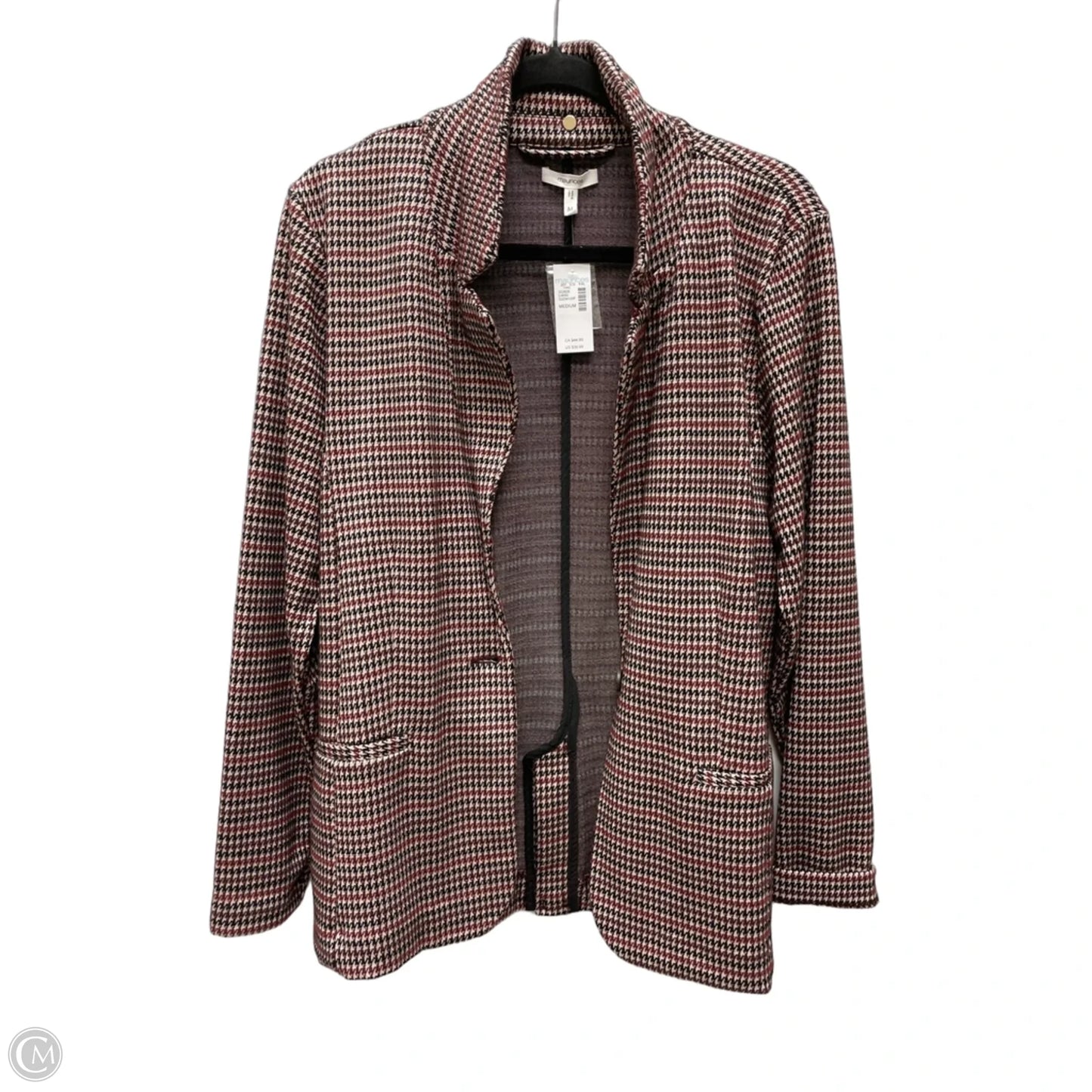 Blazer By Maurices In Geometric Pattern, Size: M
