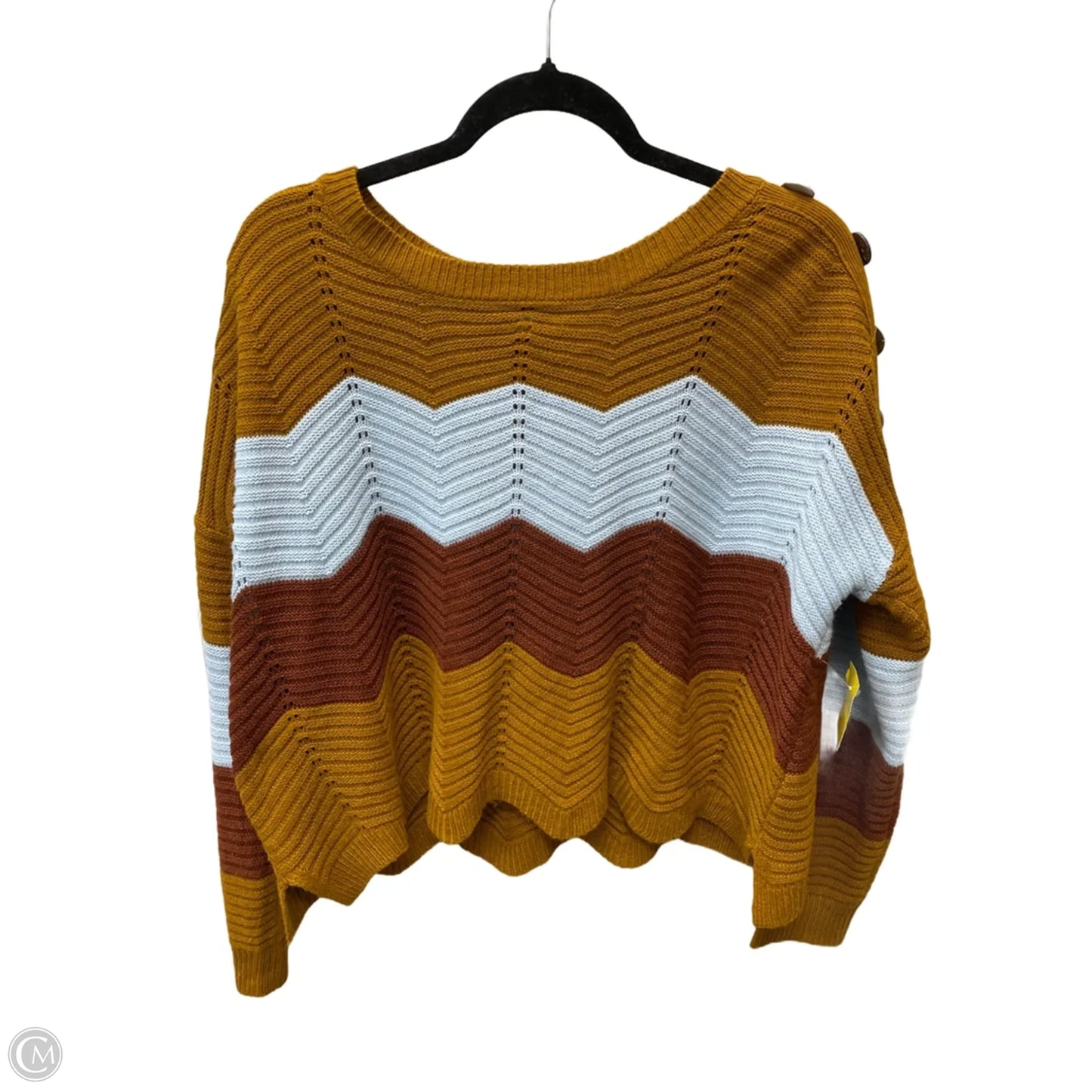 Sweater By Clothes Mentor In Multi-colored, Size: Xl