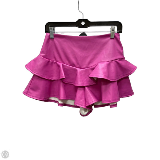Skort By Clothes Mentor In Pink, Size: 8