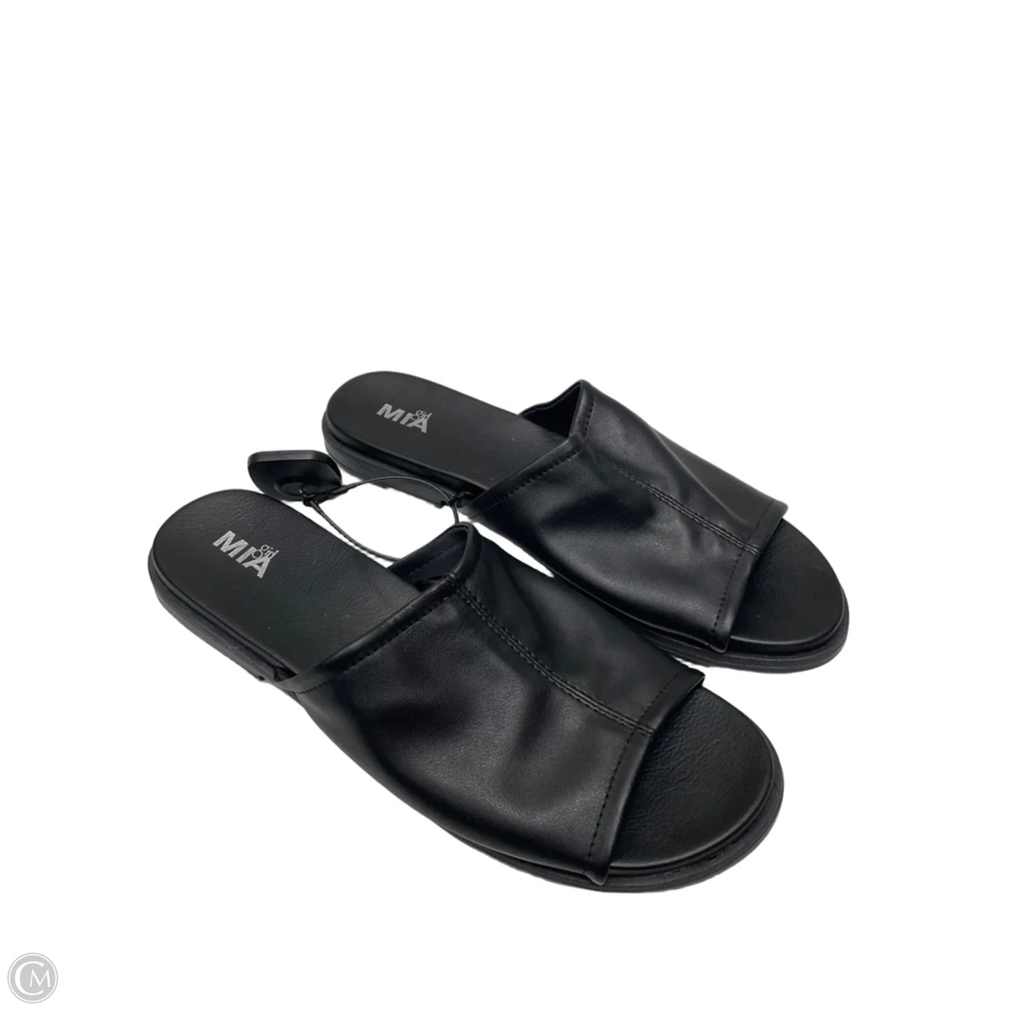 Sandals Flats By Mia In Black, Size: 10
