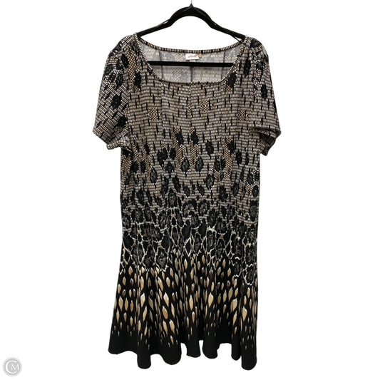 Dress Casual Short By Avenue In Multi-colored, Size: 3x