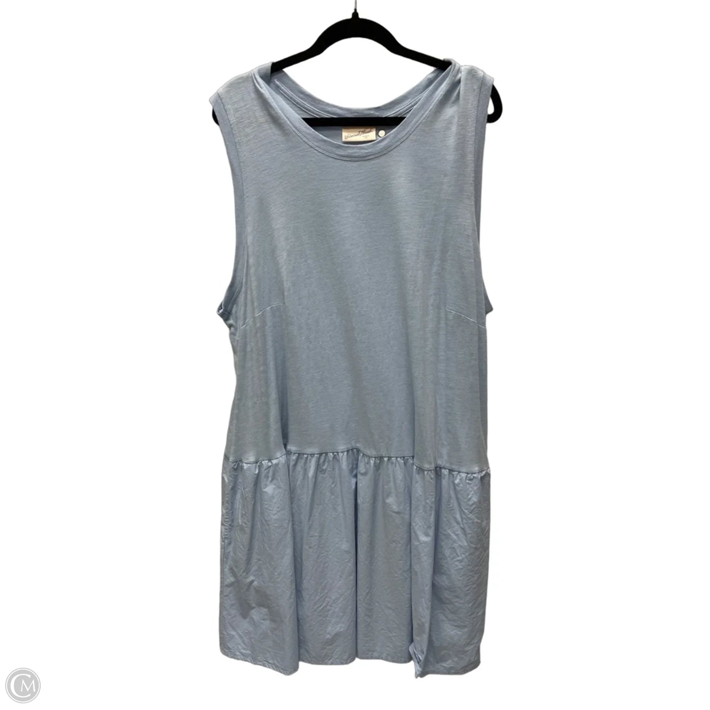 Dress Casual Short By Universal Thread In Blue, Size: 2x