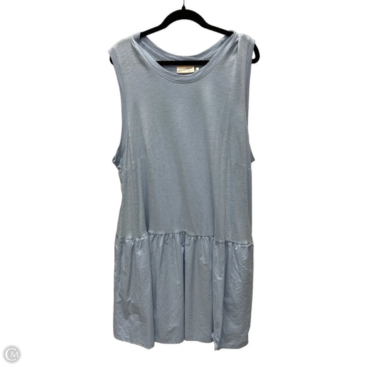 Dress Casual Short By Universal Thread In Blue, Size: 2x