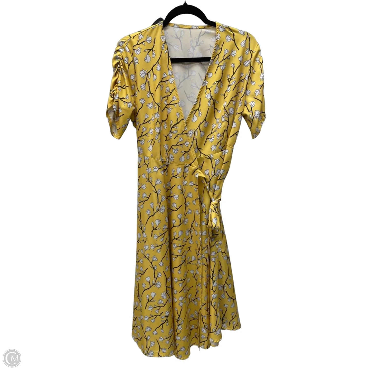Dress Casual Short By Clothes Mentor In Floral Print, Size: L