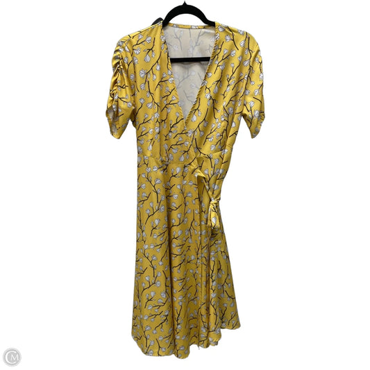 Dress Casual Short By Clothes Mentor In Floral Print, Size: L