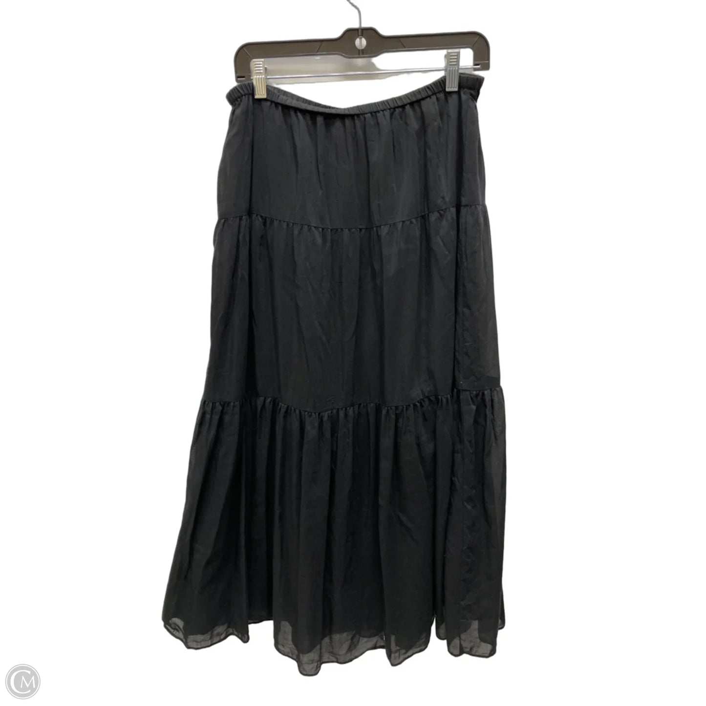 Skirt Maxi By Talbots In Black, Size: 8