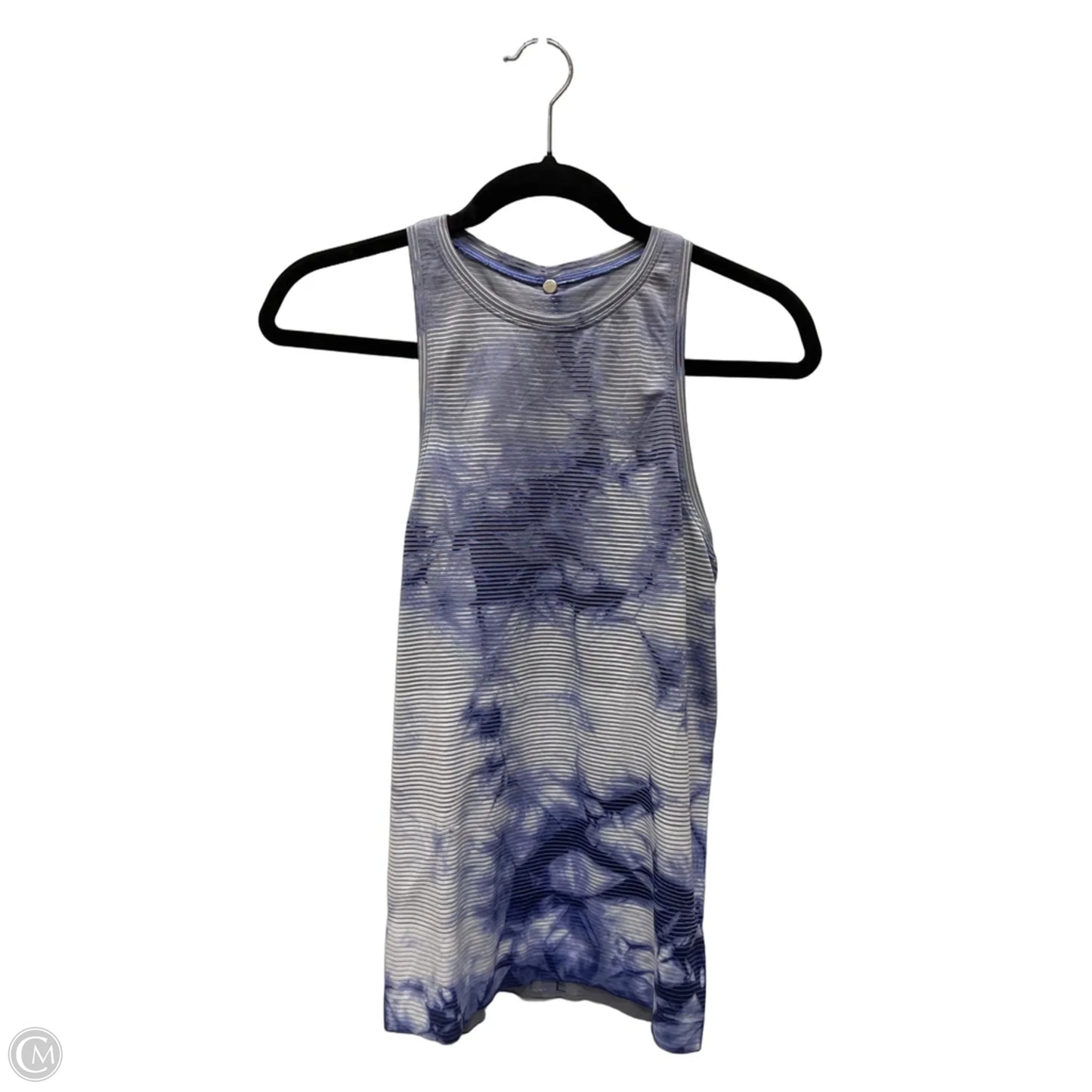 Athletic Tank Top By Lululemon In Tie Dye Print, Size: S