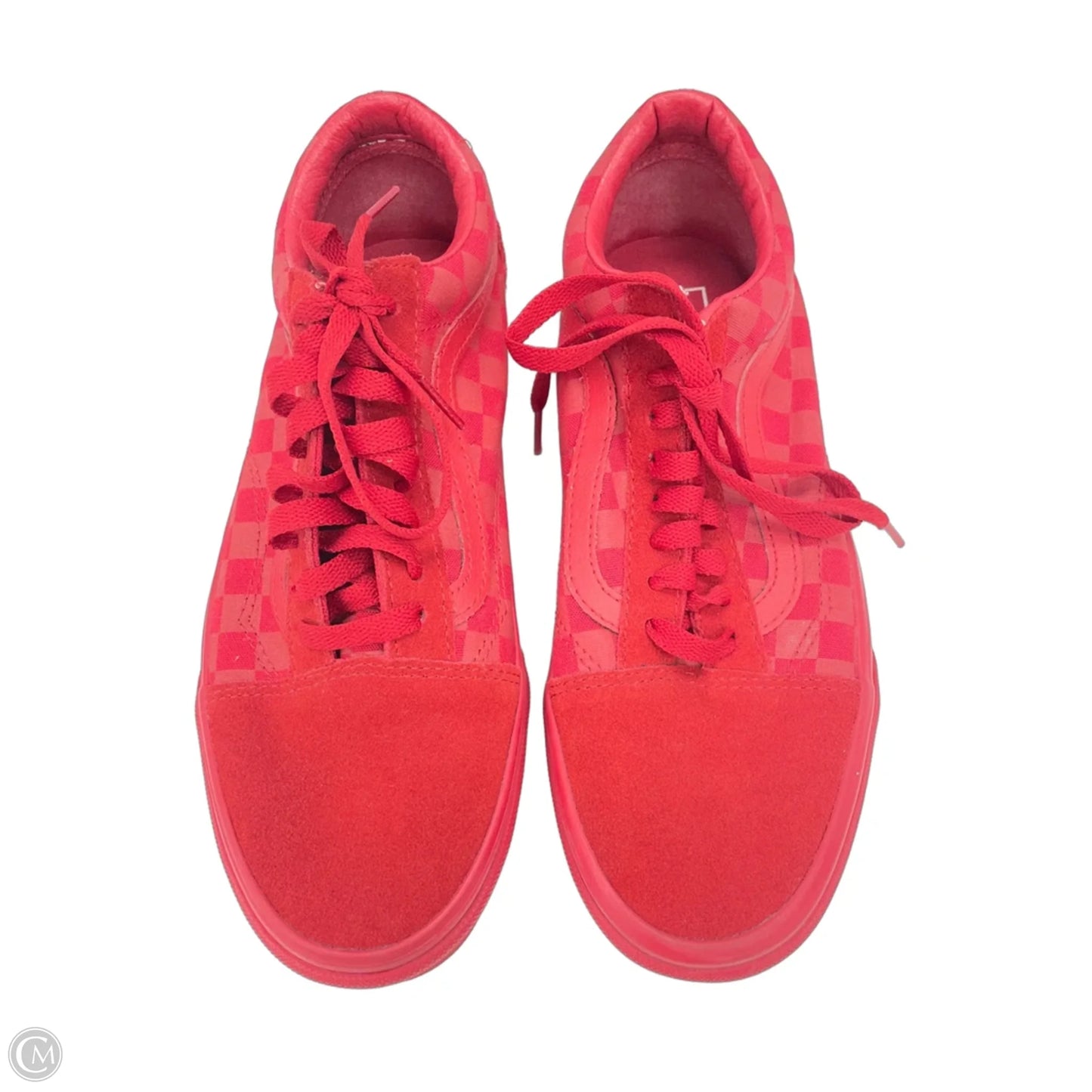 Shoes Sneakers By Vans In Red, Size: 9