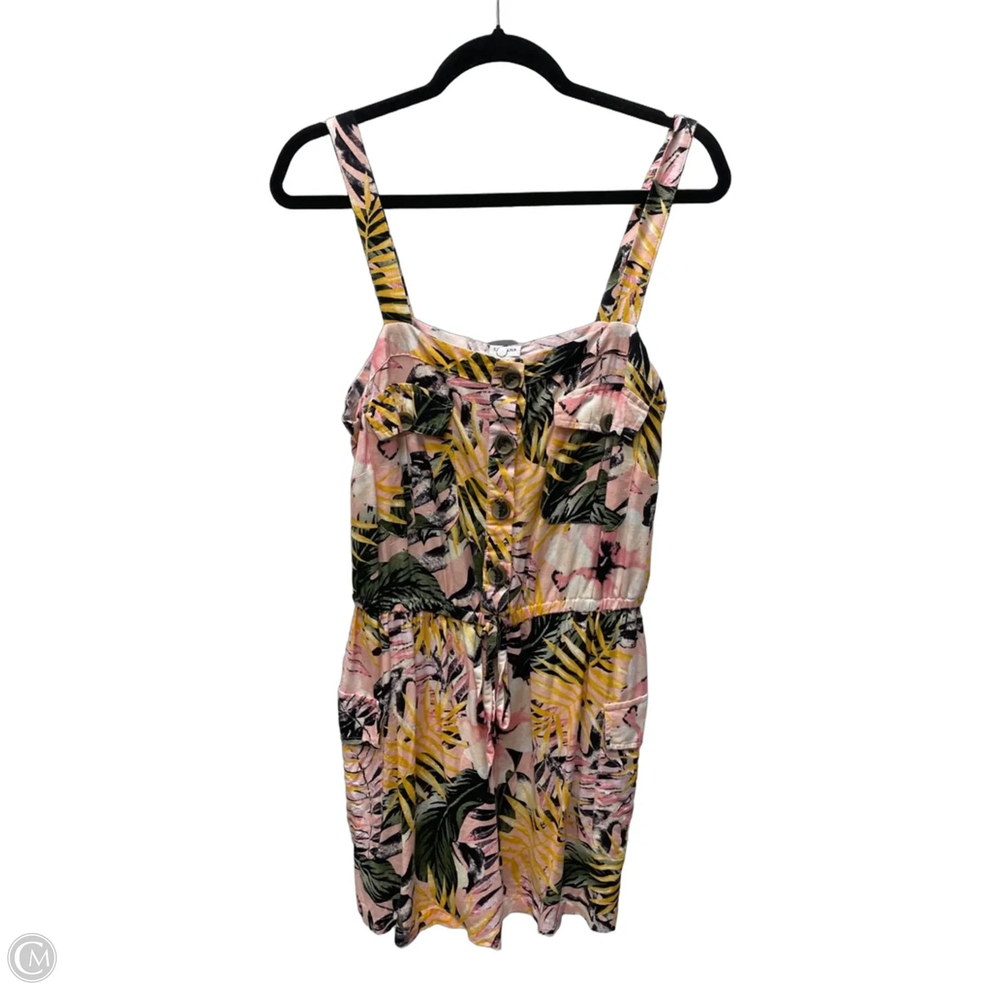 Romper By Lascana In Floral Print, Size: M