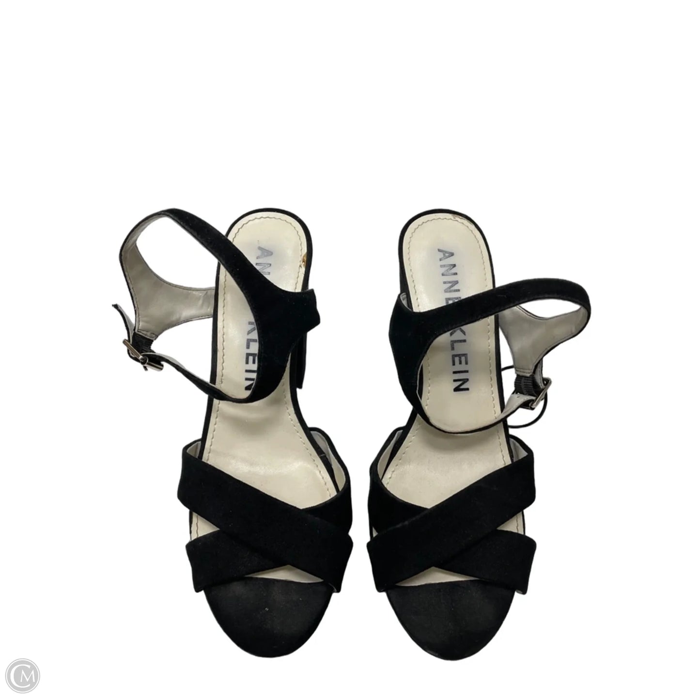 Sandals Heels Block By Anne Klein In Black, Size: 9