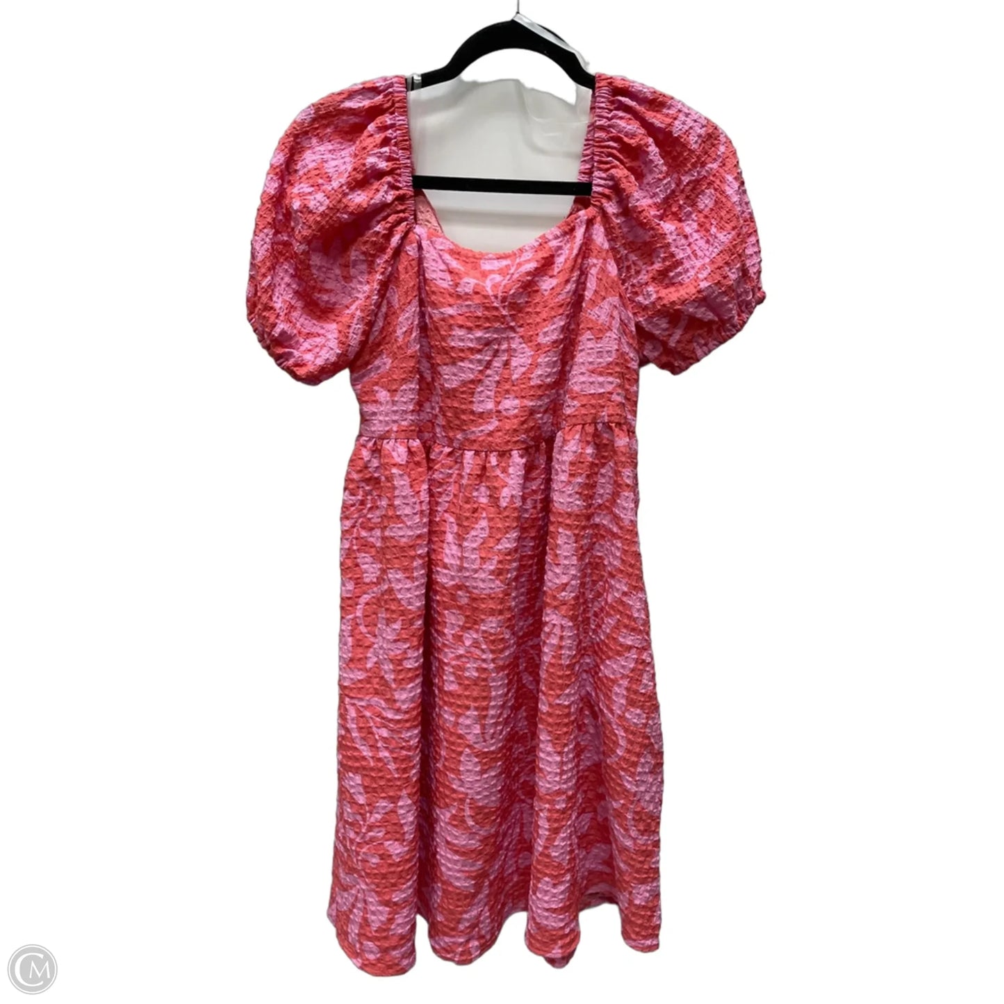 Dress Casual Short By Time And Tru In Pink & Red, Size: S