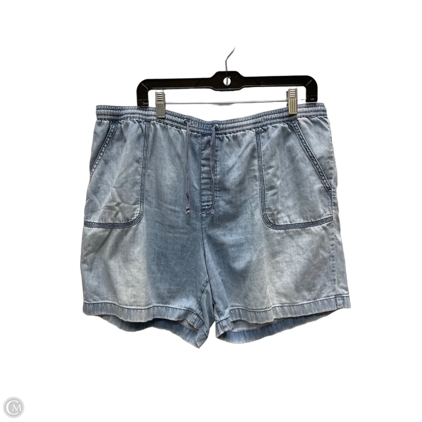 Shorts By L.l. Bean In Blue Denim, Size: 18
