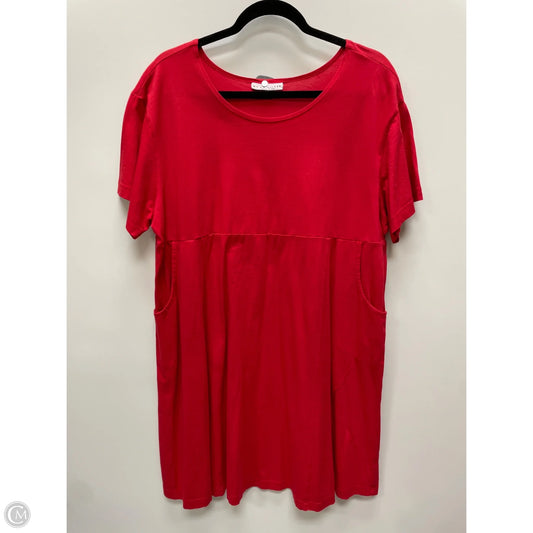 Dress Casual Short By Bryn Walker In Red, Size: S