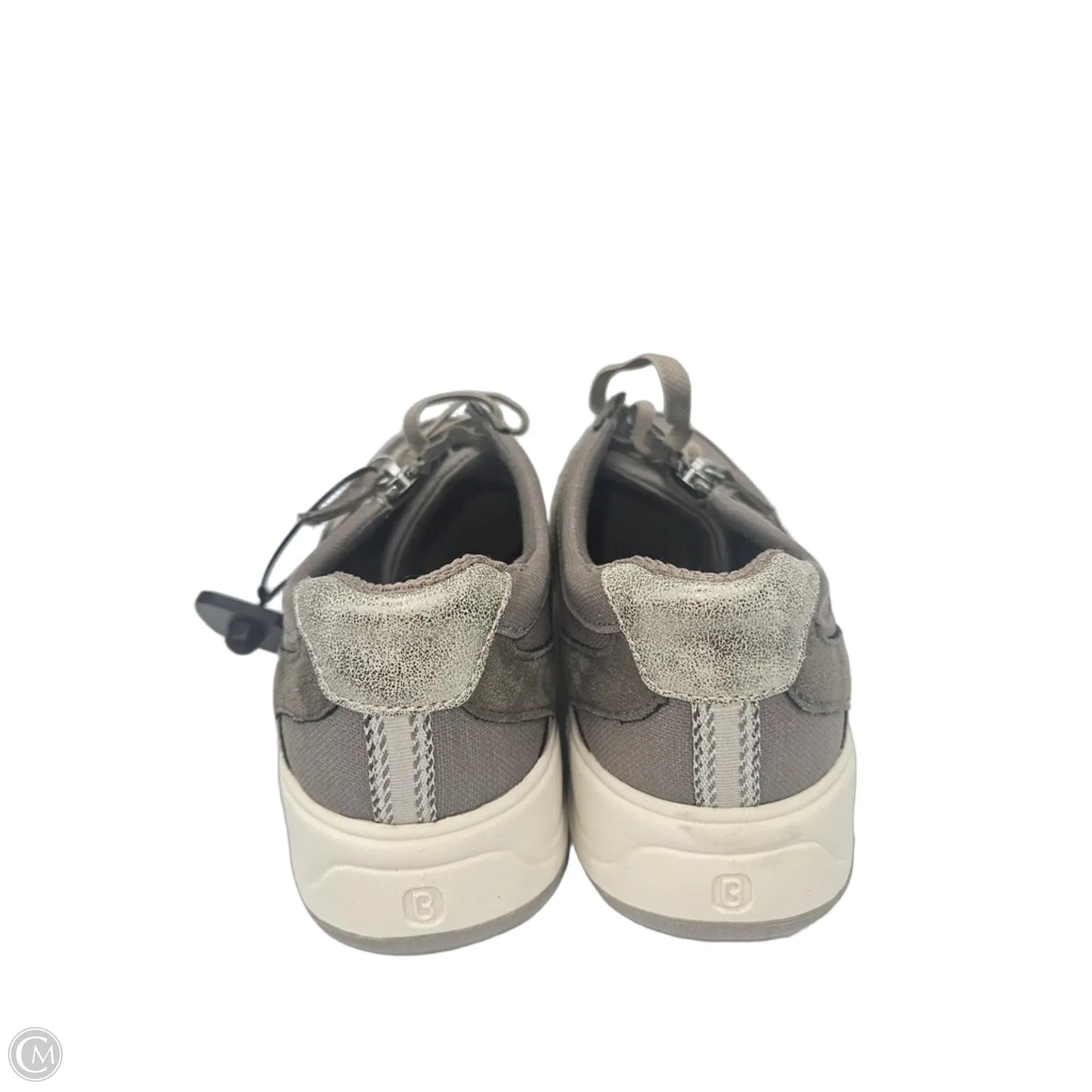 Shoes Sneakers By Bzees In Brown & Tan, Size: 9