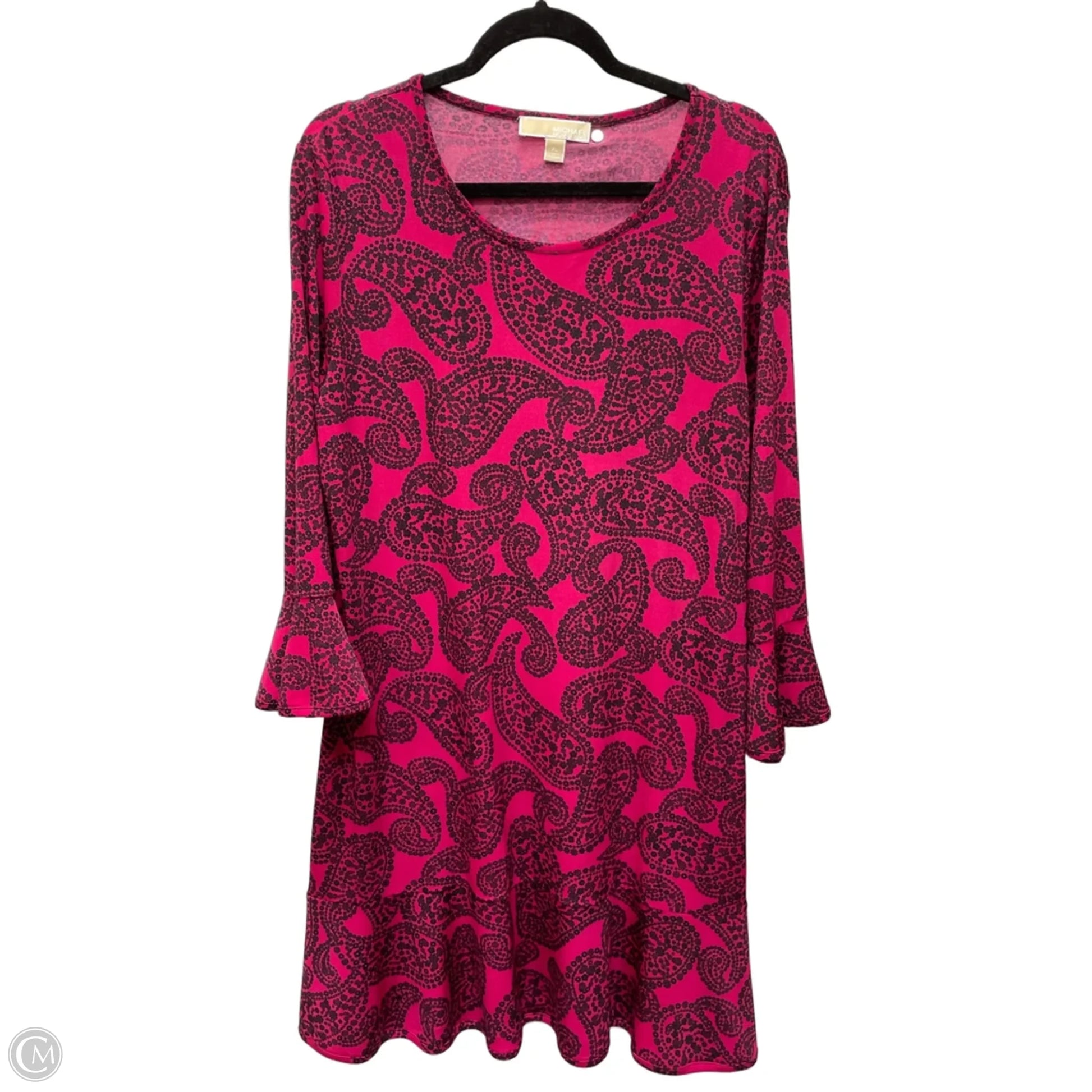 michael kors pink dress Dress Casual Short By Michael By Michael Kors In Floral Print, Size: X – Clothes Mentor Cordova TN #245