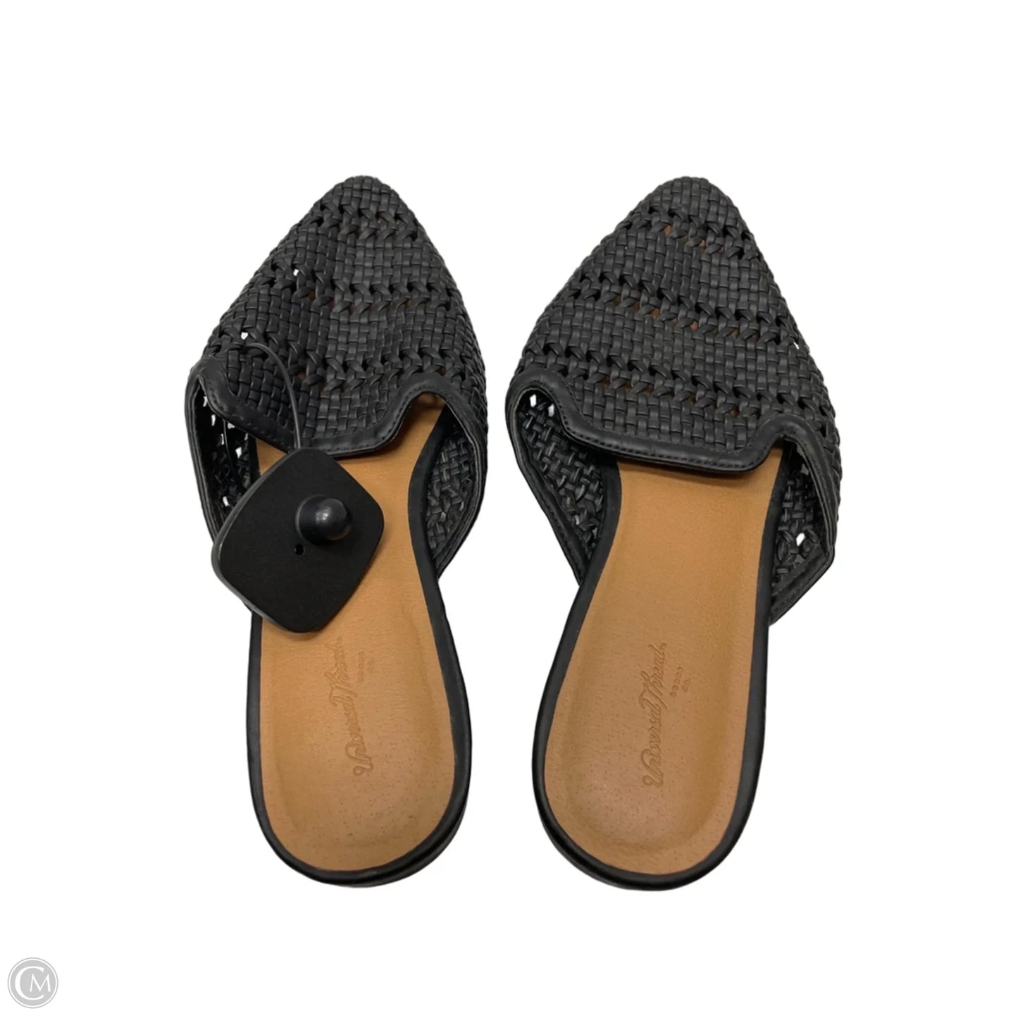 Shoes Flats By Universal Thread In Black, Size: 7