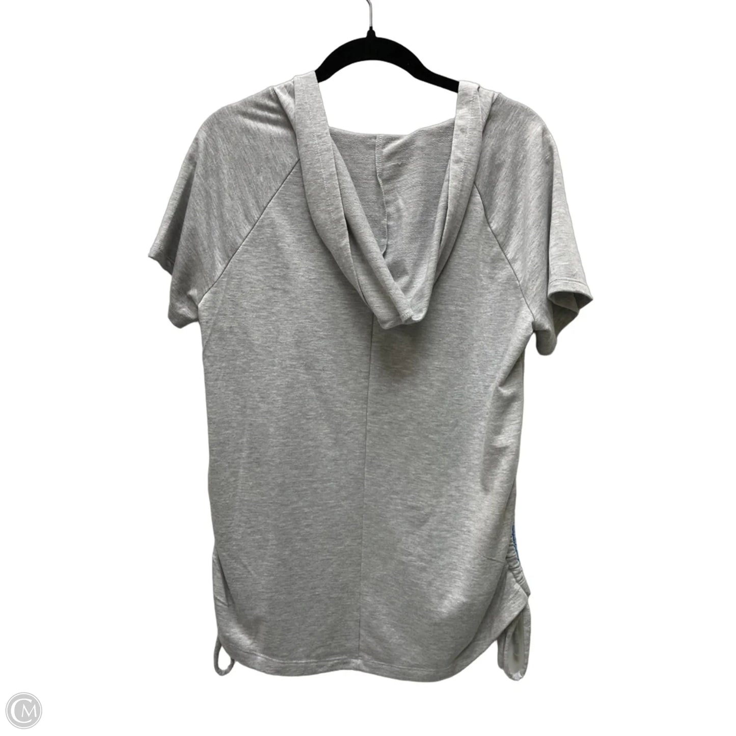 Top Short Sleeve By Clothes Mentor In Grey, Size: M