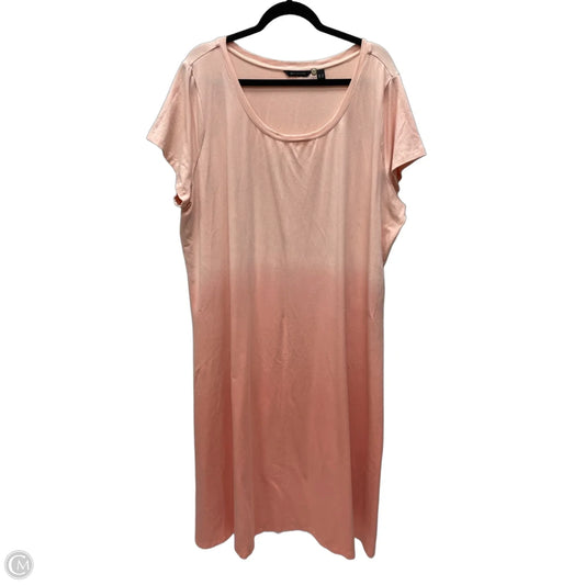Dress Casual Maxi By H For Halston In Tie Dye Print, Size: 3x