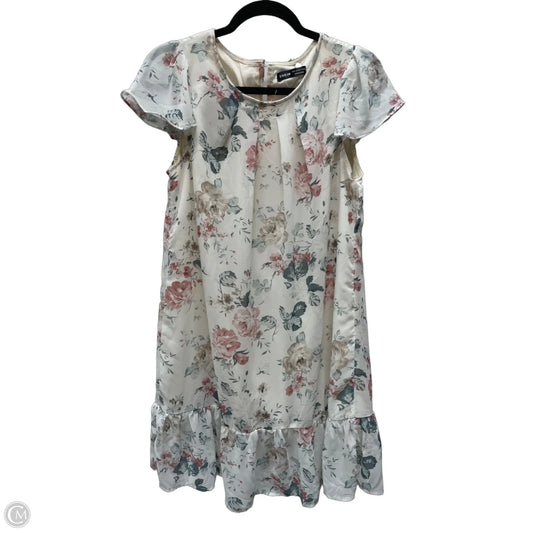 Dress Casual Short By Shein In Floral Print, Size: L