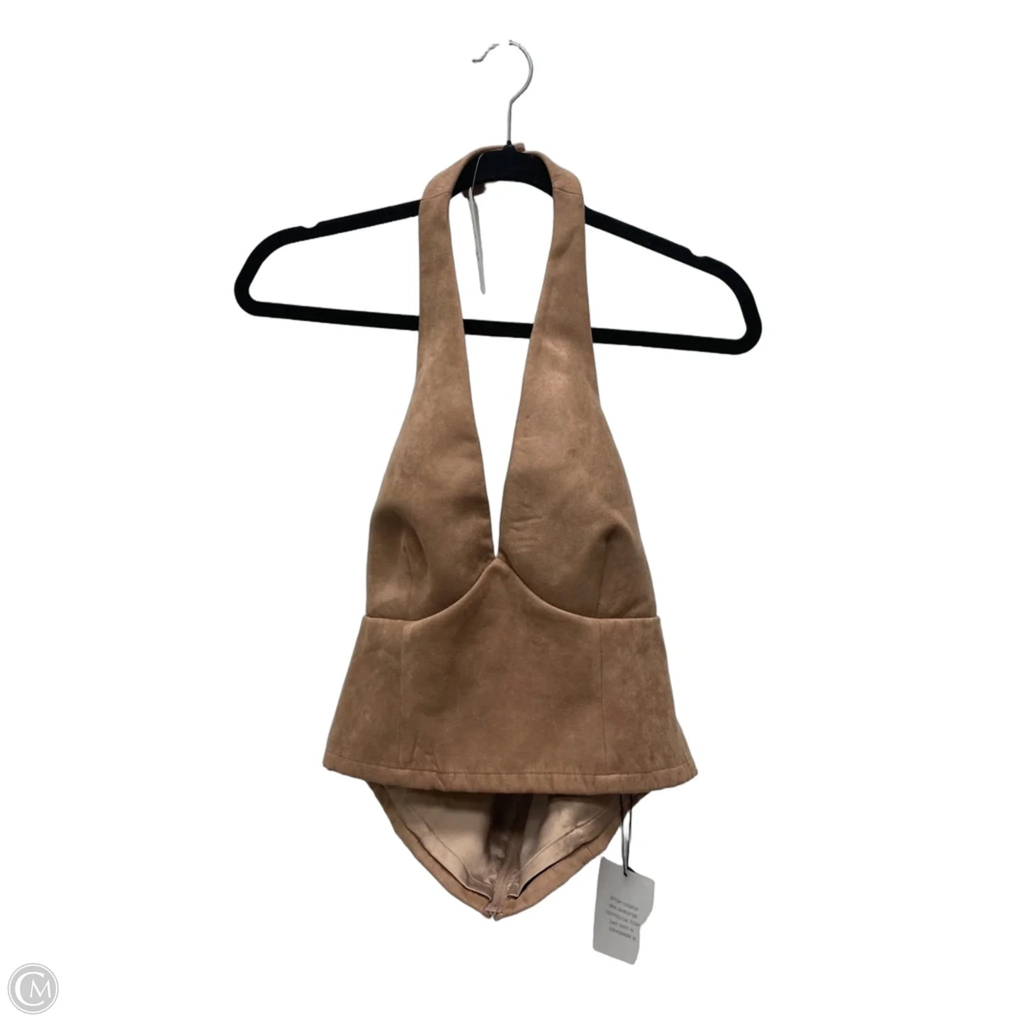 Top Sleeveless By Tularosa In Brown, Size: M