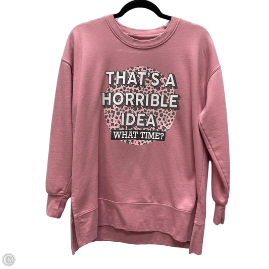 Top Long Sleeve By Clothes Mentor In Multi-colored, Size: S