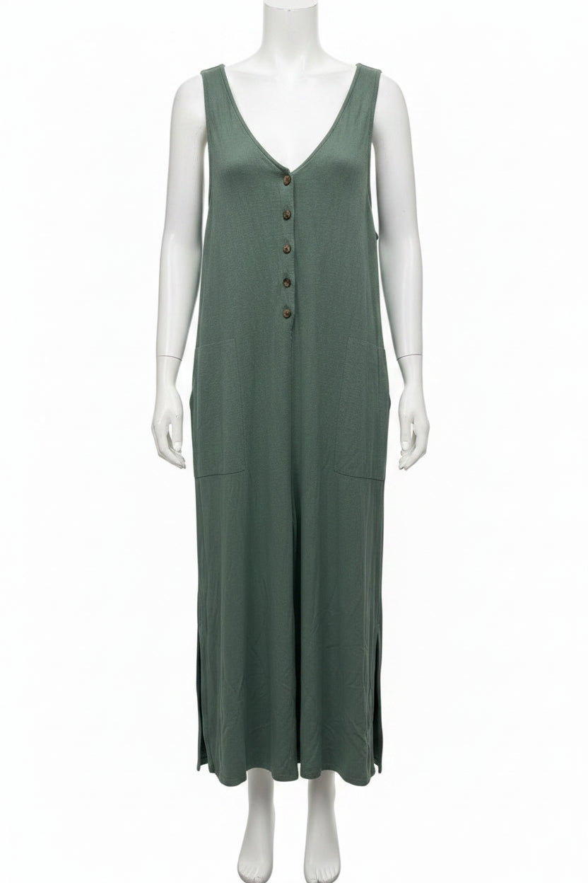 Jumpsuit By Entro In Green, Size: L