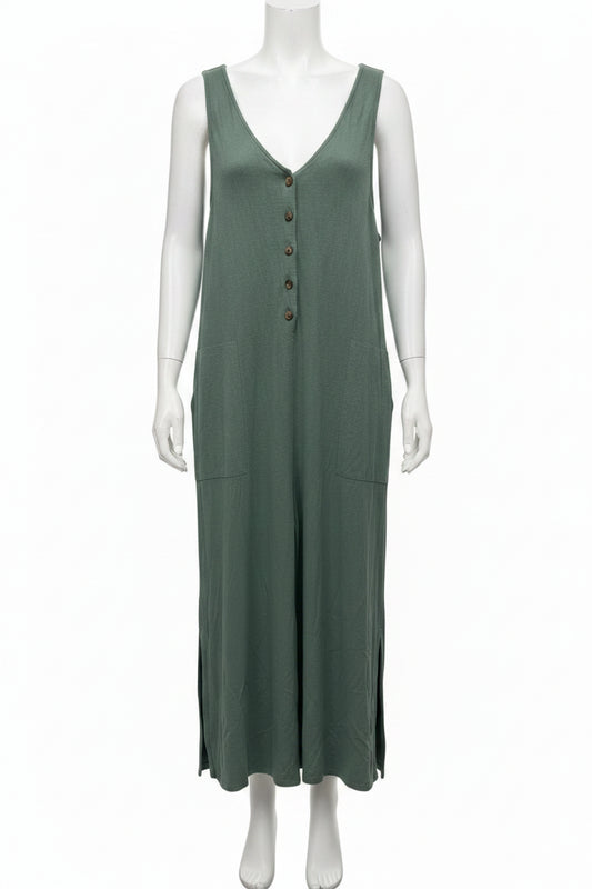 Jumpsuit By Entro In Green, Size: L